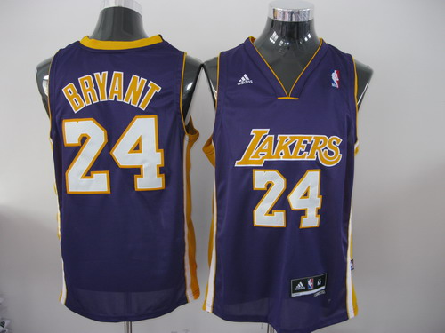 NBA Los Angeles Lakers 24 Kobe Bryant Swingman Purple Jersey